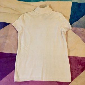 TRISTAN Off-white Turtleneck Sweater L